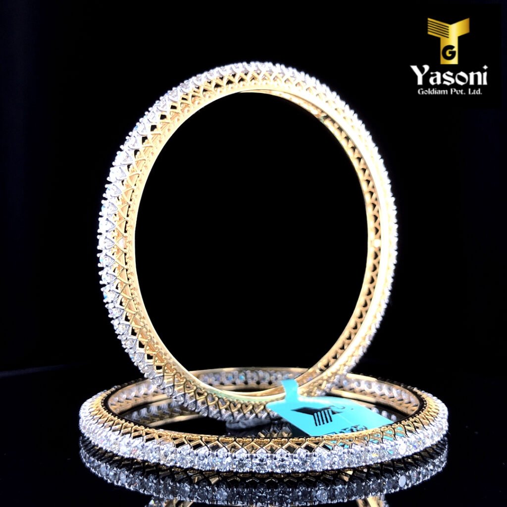 Vintage Diamond Bangle