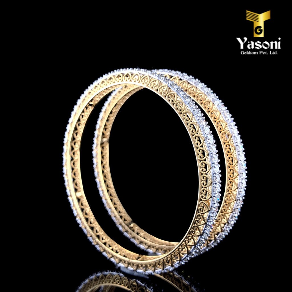 Evergreen Elegant Diamond Bangle