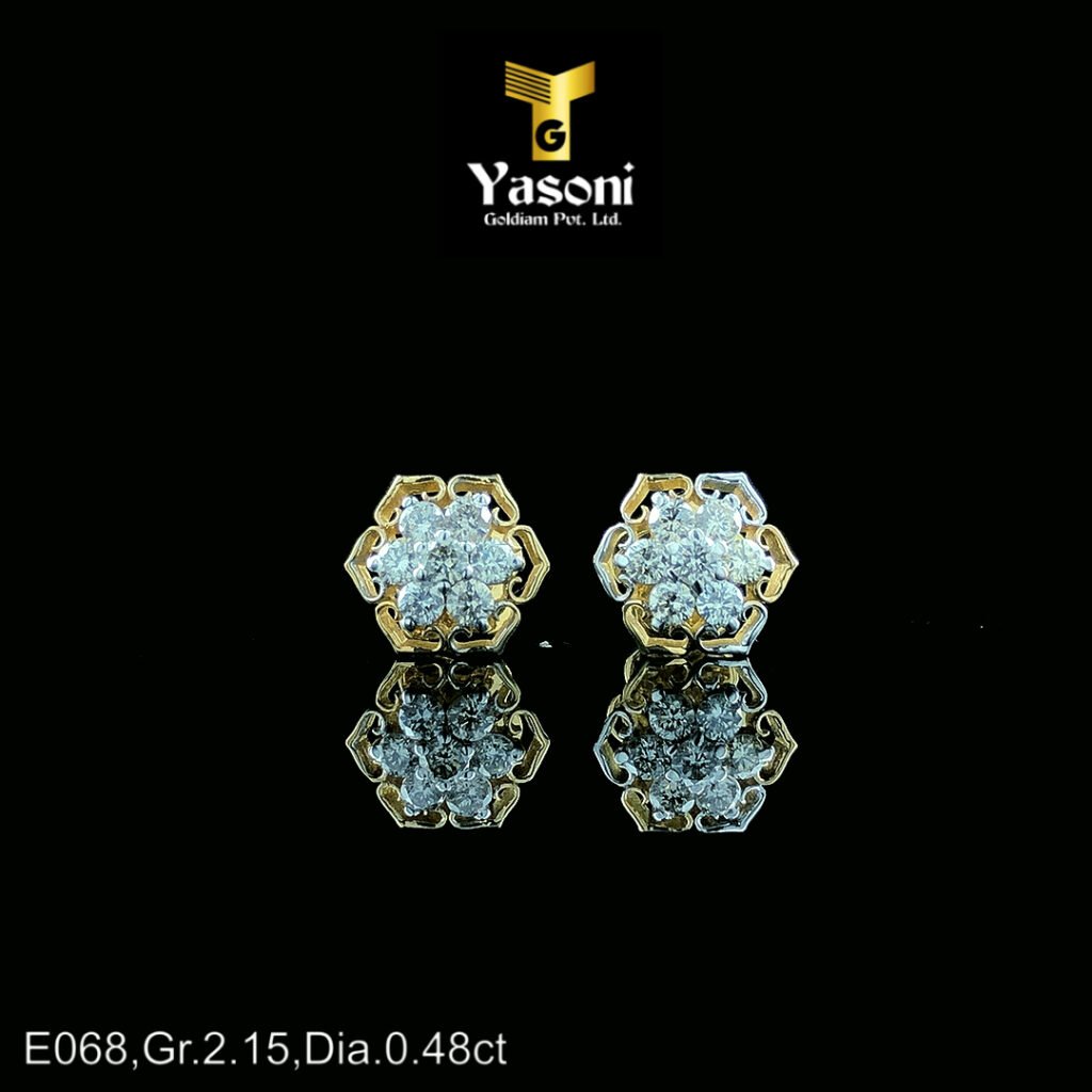 Lotus Pattern Diamond Tops