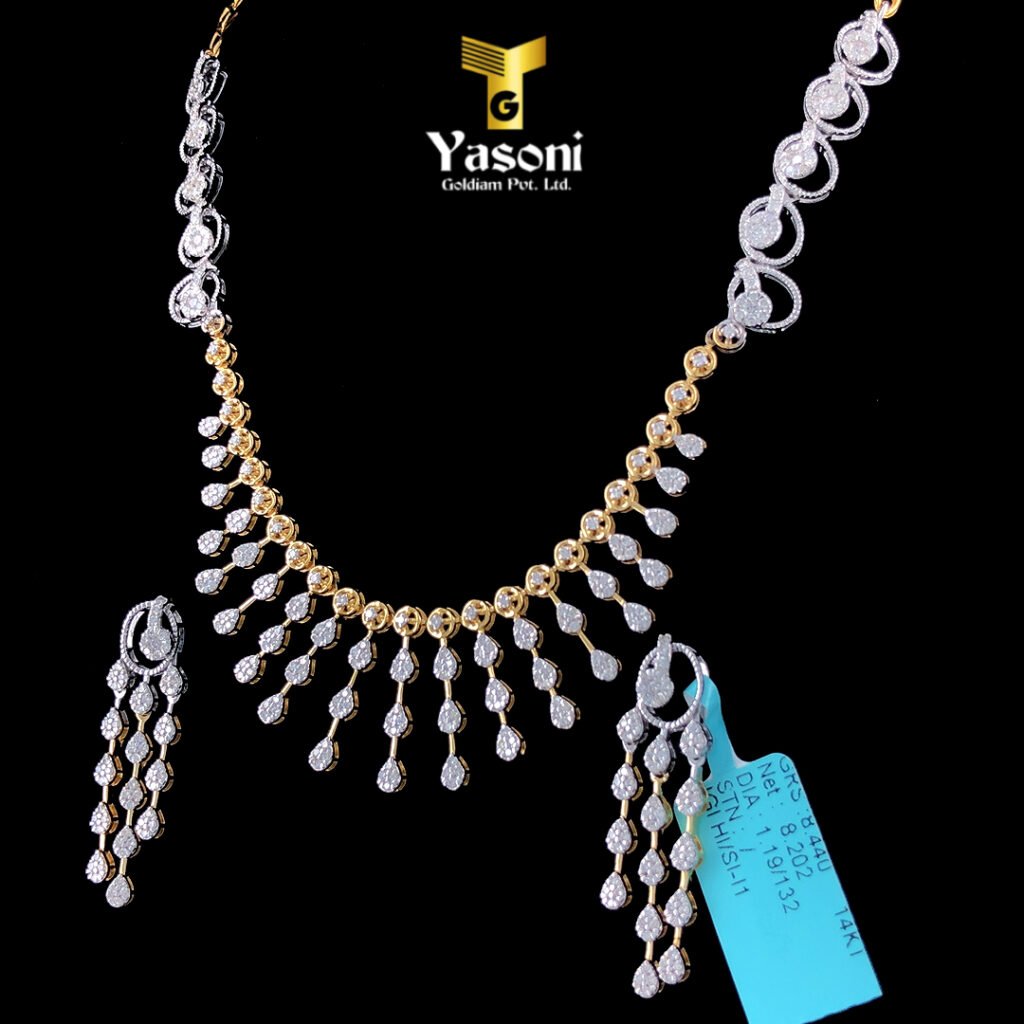 Premium Party Wear Diamond Set