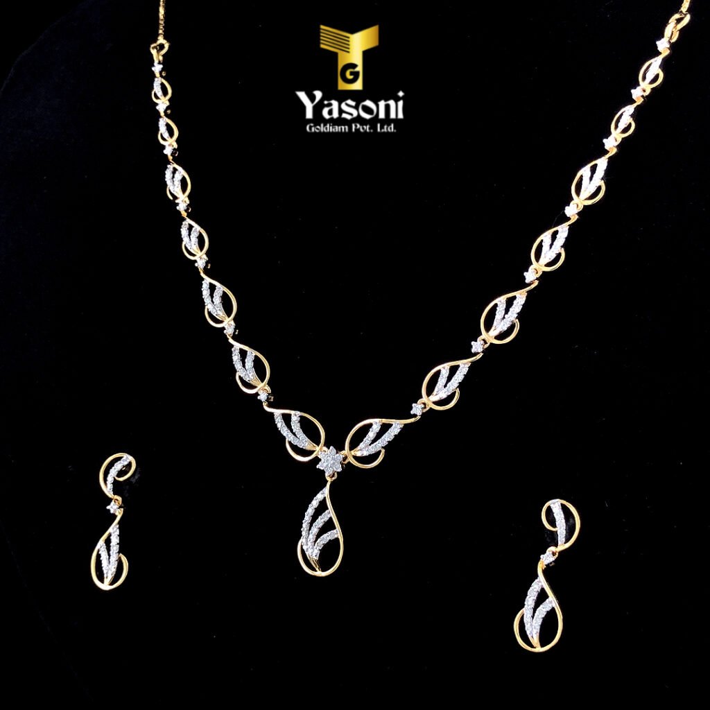 PARTY WEAR DIAMOND SET