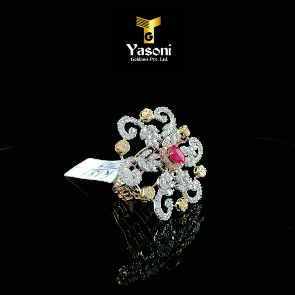 Vintage Style Diamond Ring