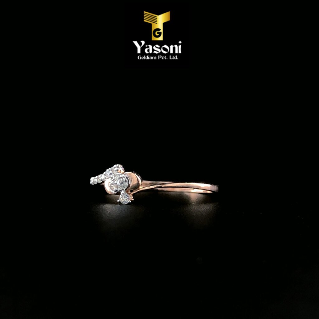 Gold Twilight Diamond Ring