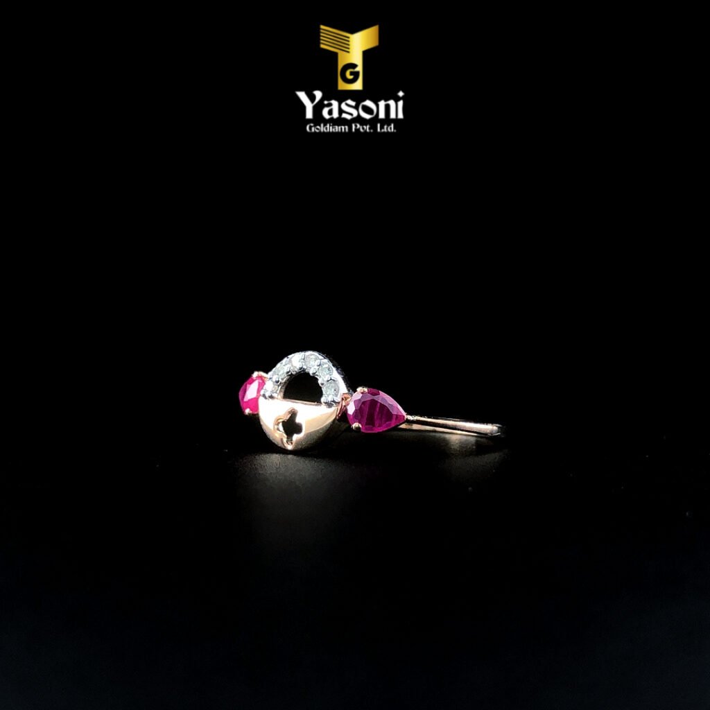 Erratic Diamond Ring