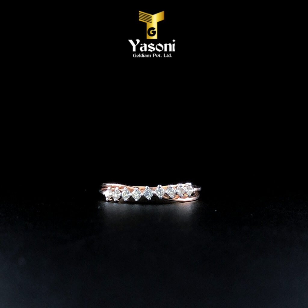 9 Stone Diamond Ring