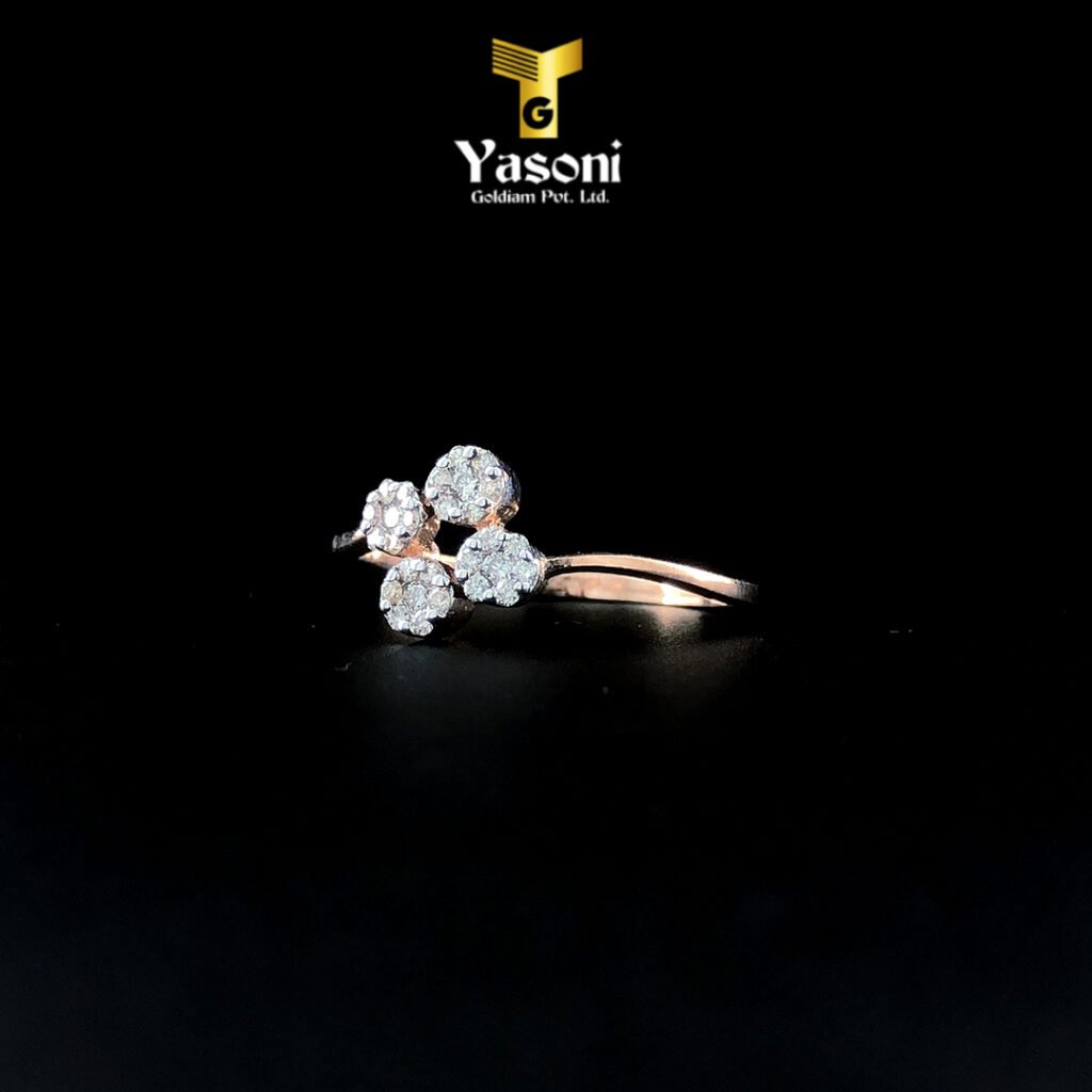 Rose Elegance Diamond Ring