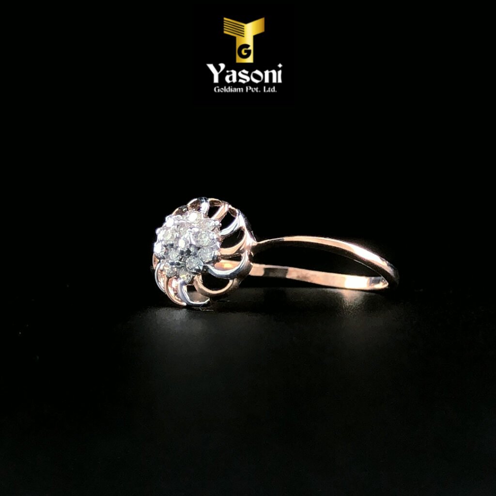 Flora Knot Diamond Ring