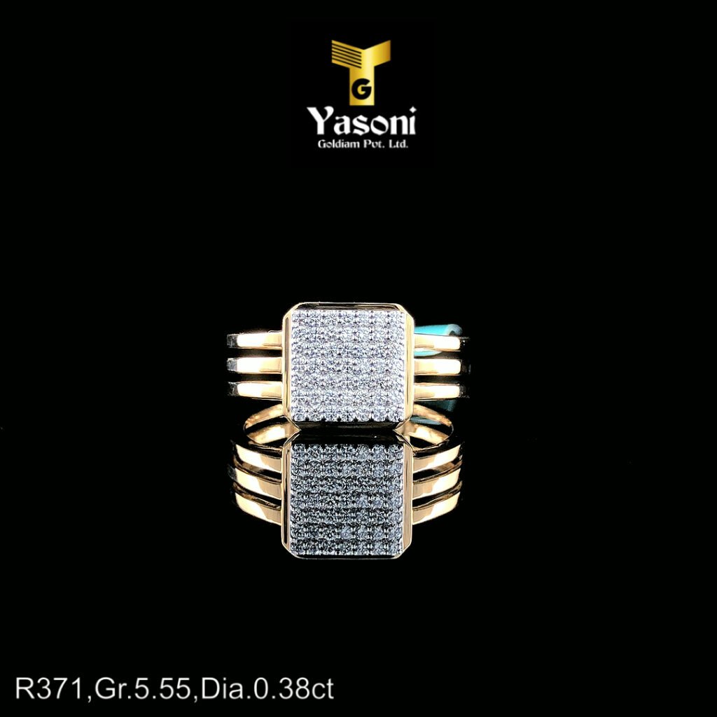 Unqiue Gents Diamond Ring