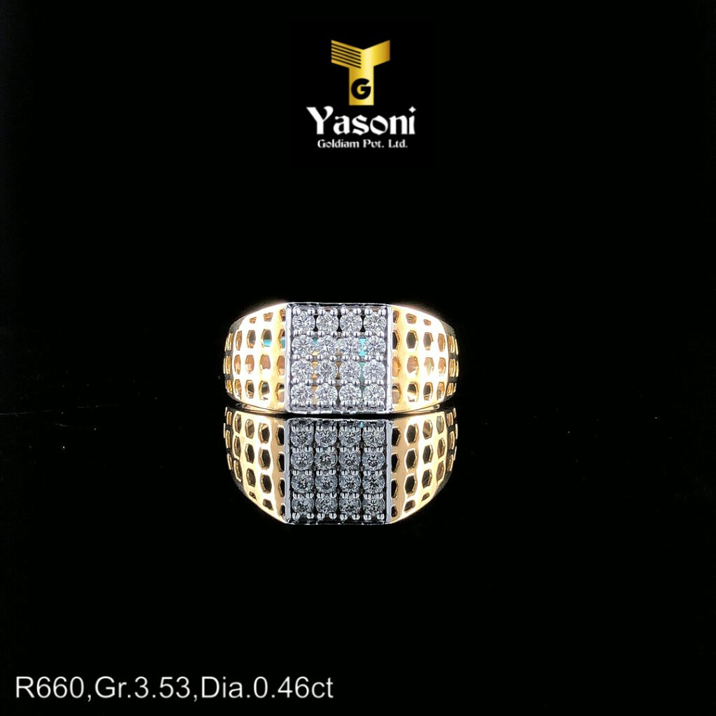 Breathtaking Gents Diamond Ring